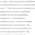 7年级上册英语核心知识归纳（人教版）104页 2024秋季新教材