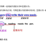 初中语法【定语从句】详细讲解