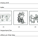 七上仁爱英语看图写话专项练习（原卷版）