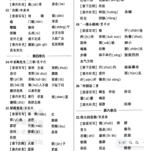 2025《53中考总复习》语文基础知识清单插图
